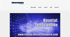 Desktop Screenshot of infoserveismiro.com